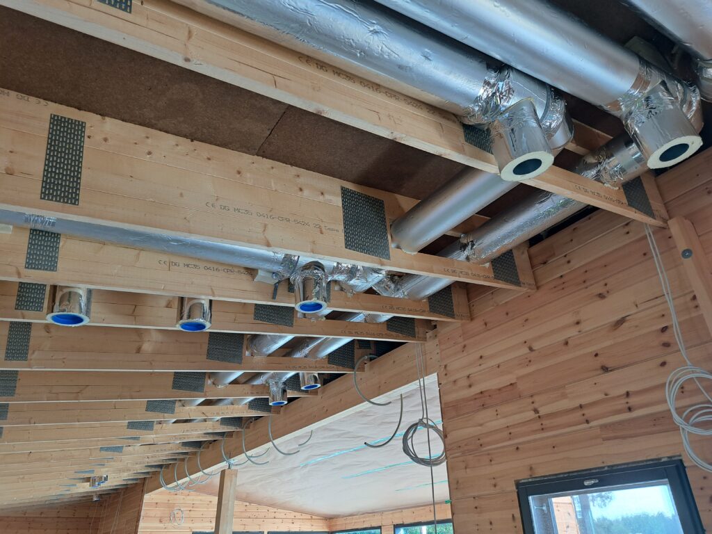 IlIlmanvaihdon asennukset, säädöt ja mittaus.